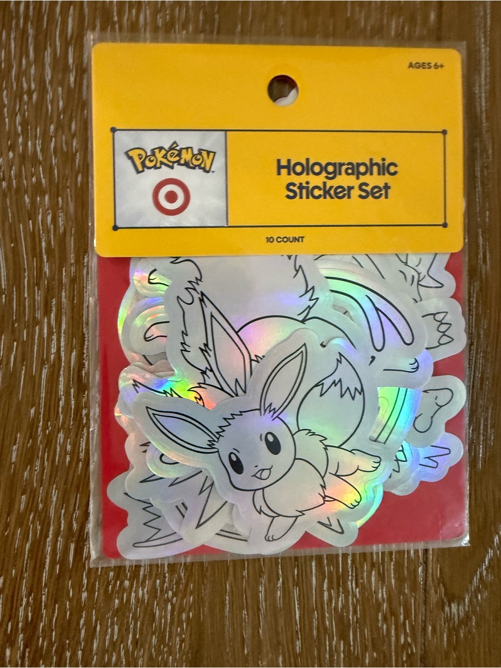Pokémon x Target Holographic Pokémon Sticker with Multicolor Foil